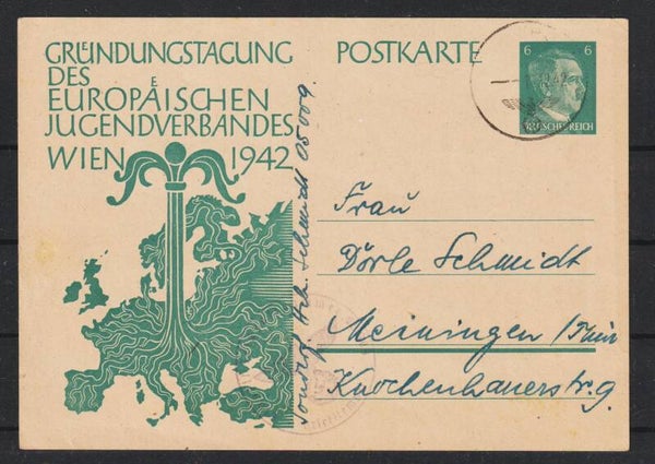 Ganzsachen Karte P 309  (b224)