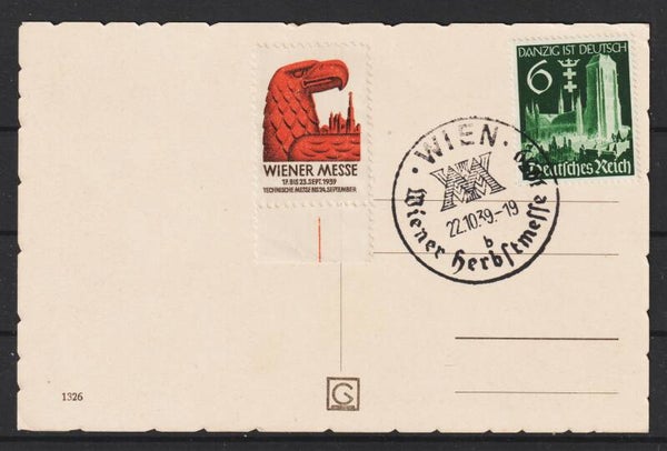 MiNr. 714 Sonderstempel + Messe-Vignette  (b232)