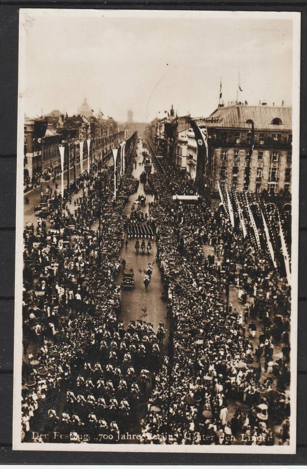 Festzug "750 Jahre Berlin" Unter den Linden  (b246)