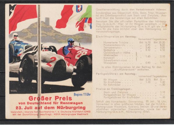 Großer Preis von Deutschland für Rennwagen 23. Juli auf dem Nürburgring   (b246)