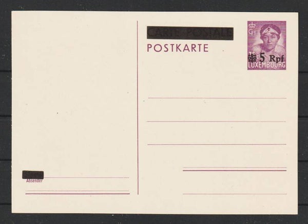 Luxemburg Ganzsache P 6  (b268)