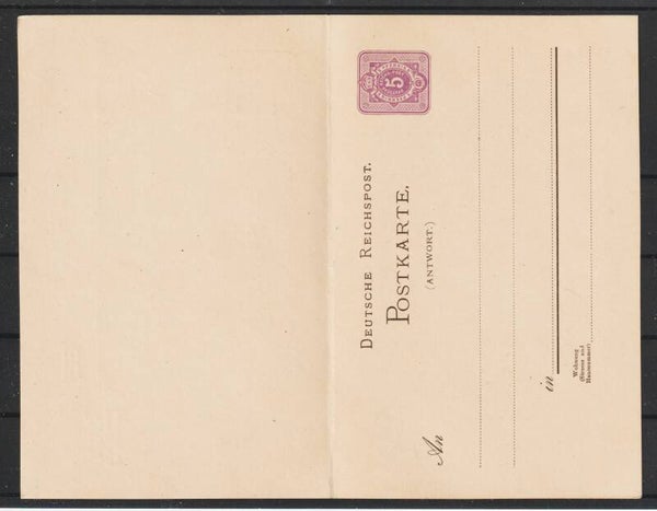 Ganzsache P 19    (b272)