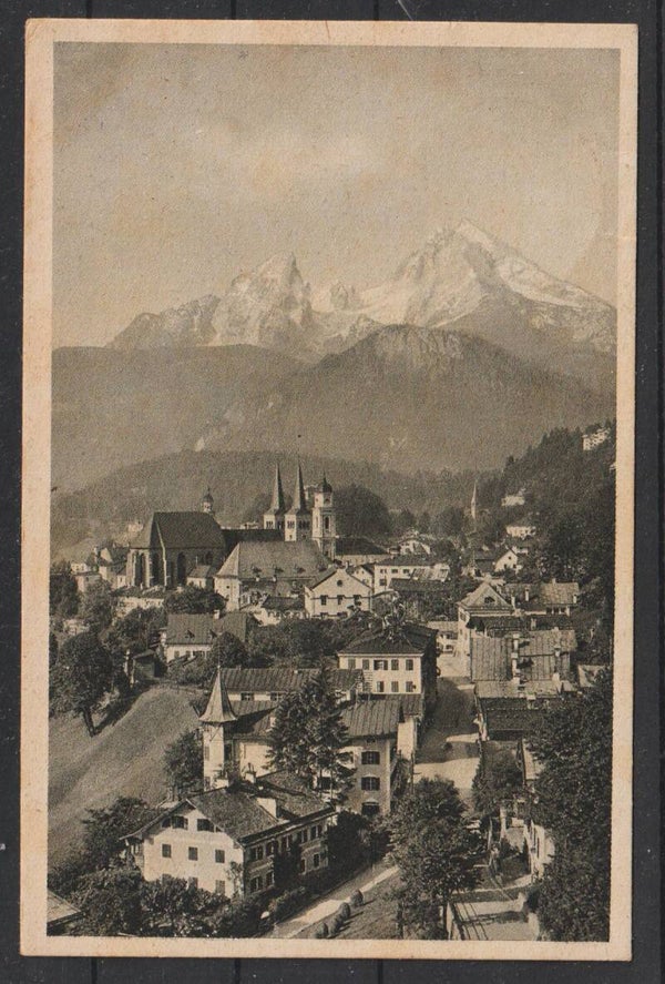 MiNr. 162, 168 AK aus Berchtesgaden  (b273)