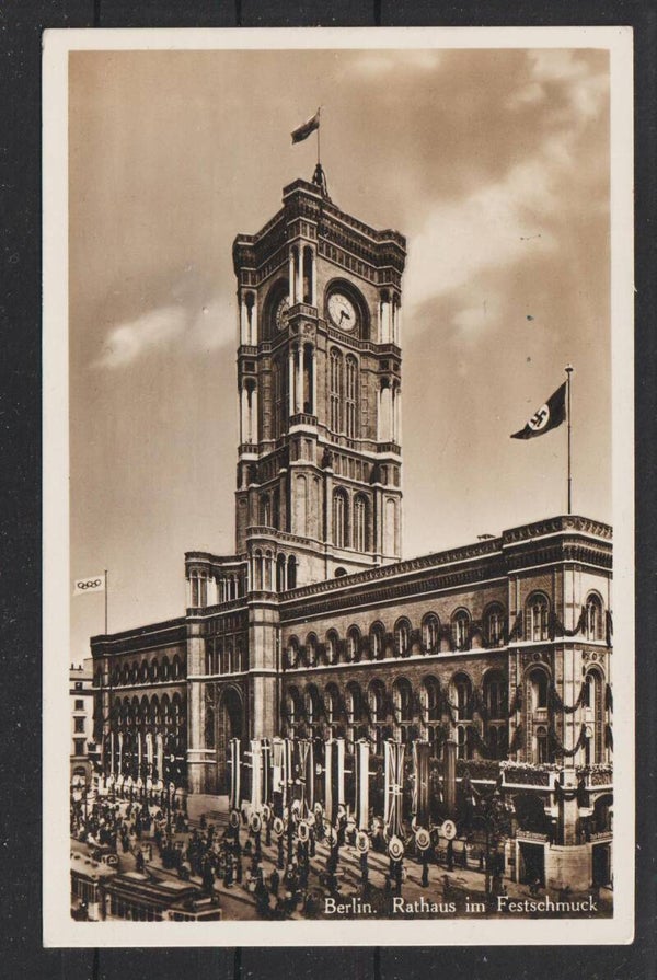 MiNr. 611 AK Ratkaus im Festschmuck  (b273)