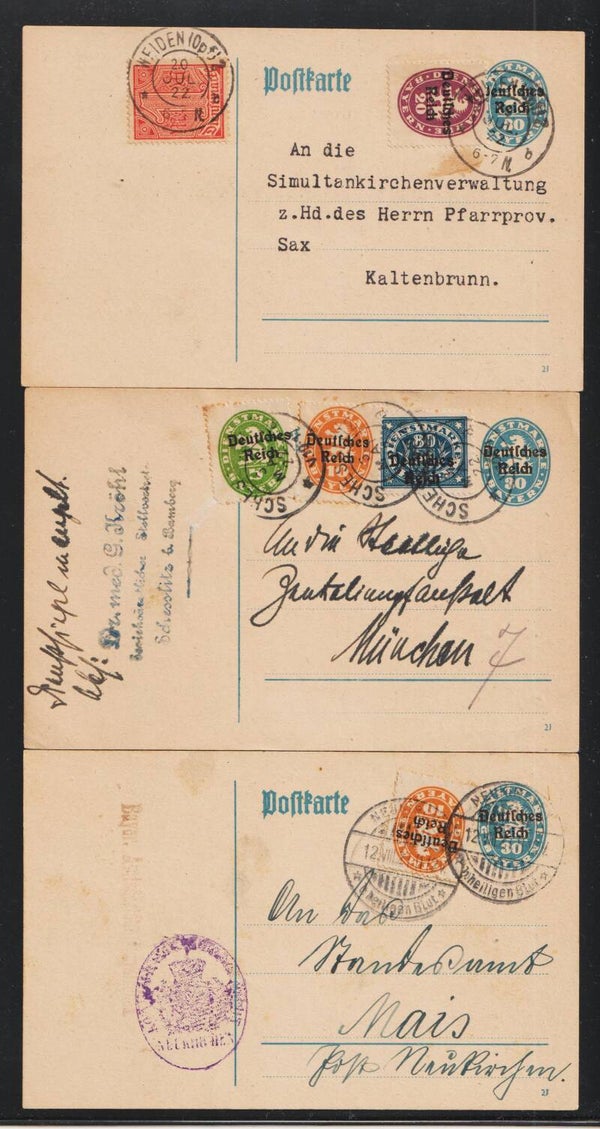 Ganzsachen Karte DP 7  02  (b406)