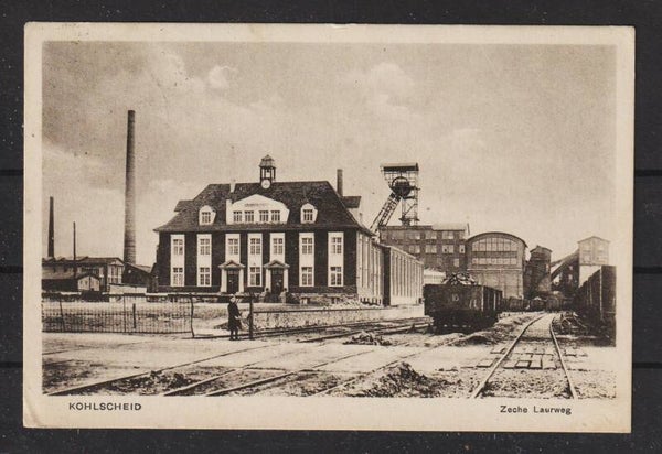 MiNr. 86 auf AK Kohlscheid  (b422)