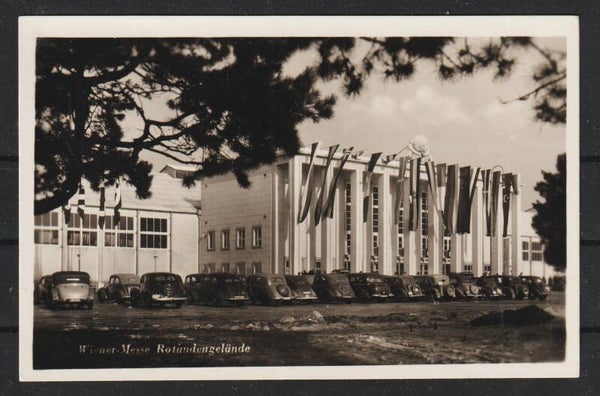 Propaganda Karte Wiener Messe, Sonderstempel (b432)