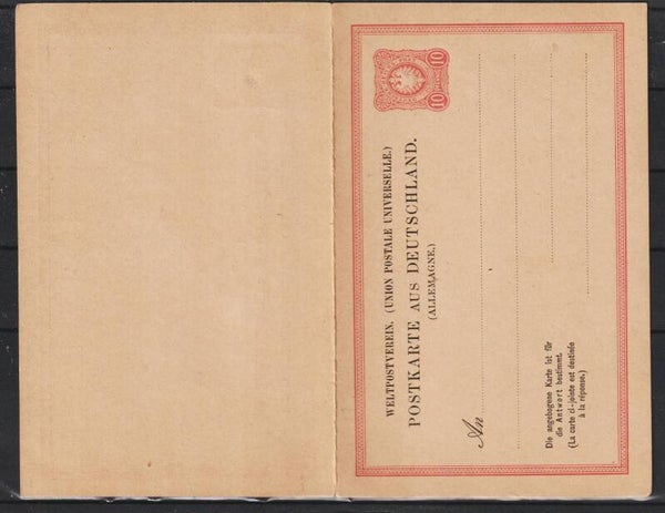 Ganzsache  P 9  (b451)