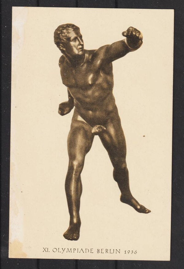 Propaganda Karte, XI Olympiade statt Olympische Spiele 1936  (b463)