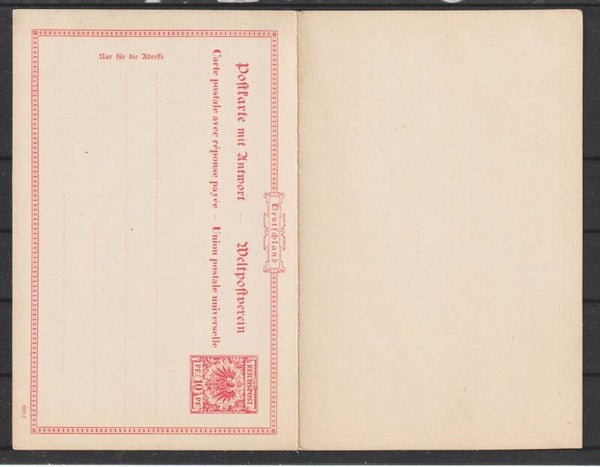 Ganzsache P 27 / 03  Druckdatum 698 f  (b470)