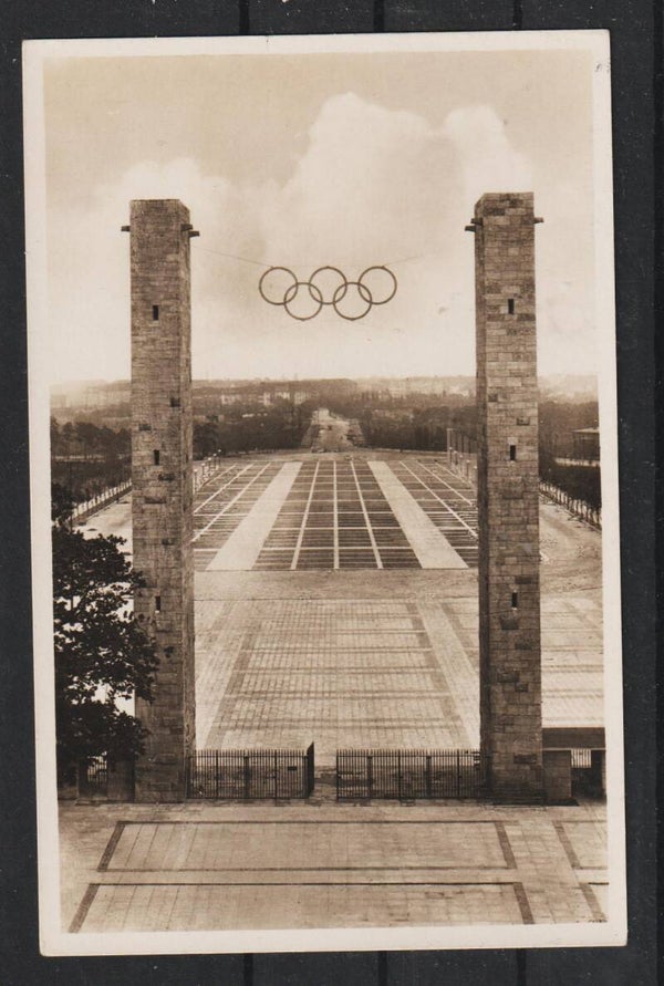 Propaganda Karte Olympische Spiele 1936 (b471)
