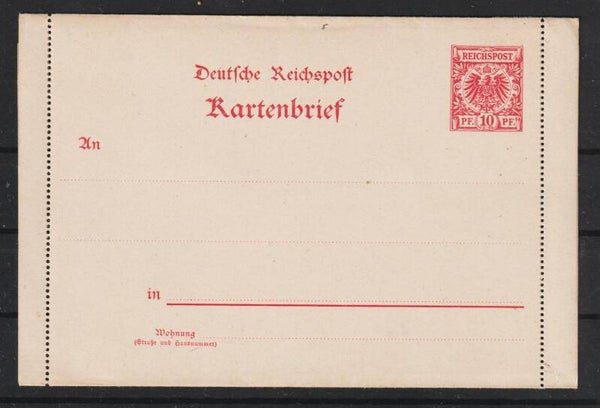 Kartenbrief K 1  (b474)