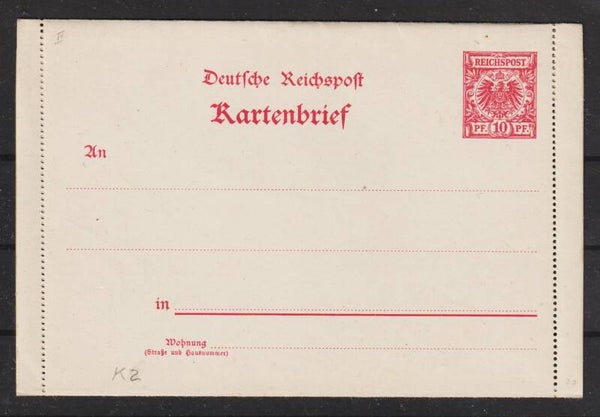 Kartenbrief K 2   (b477)