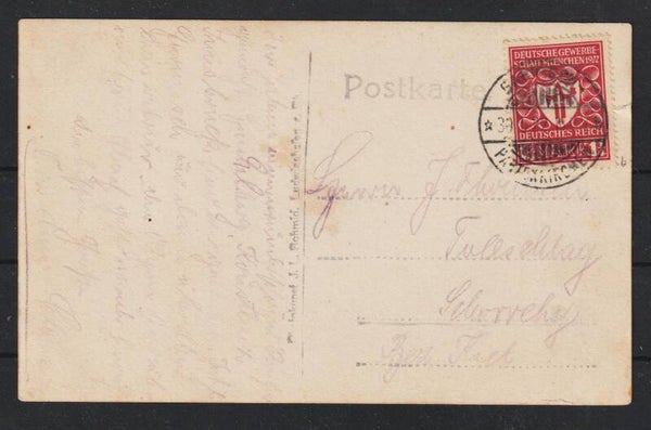 MiNr. 199 Einzelfrankatur  (b482)