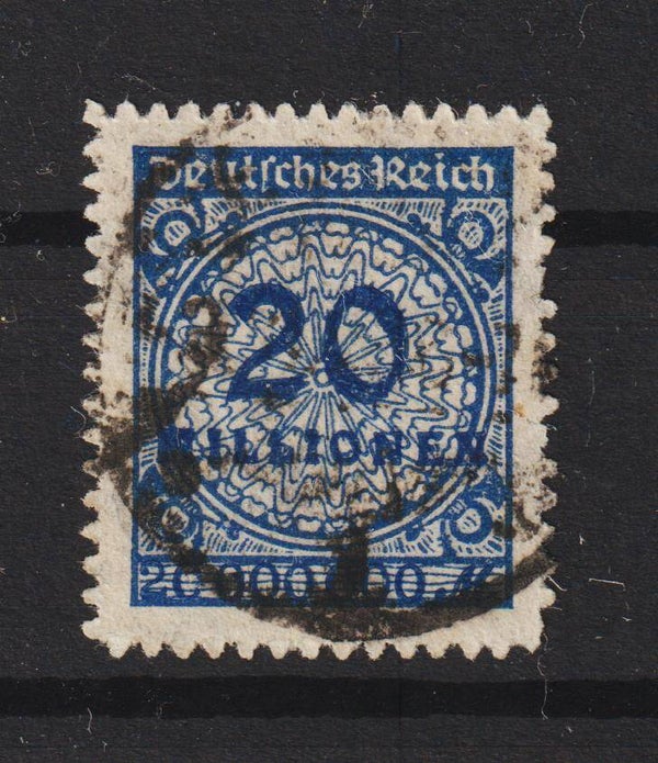 MiNr. 319 B gestempelt, geprüft Kowollik BPP (b492)