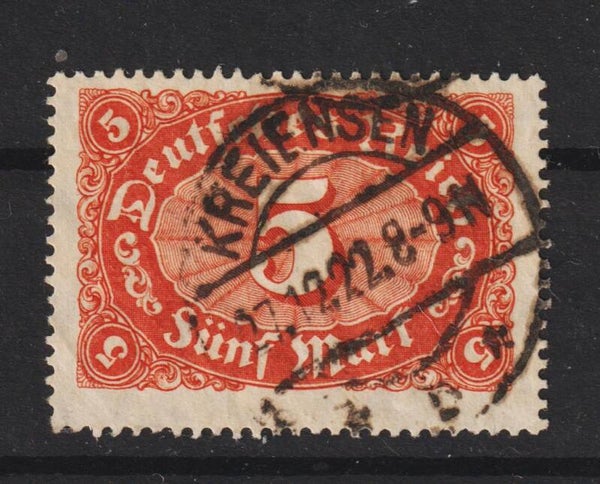 MiNr. 174 c gestempelt, geprüft (b493)