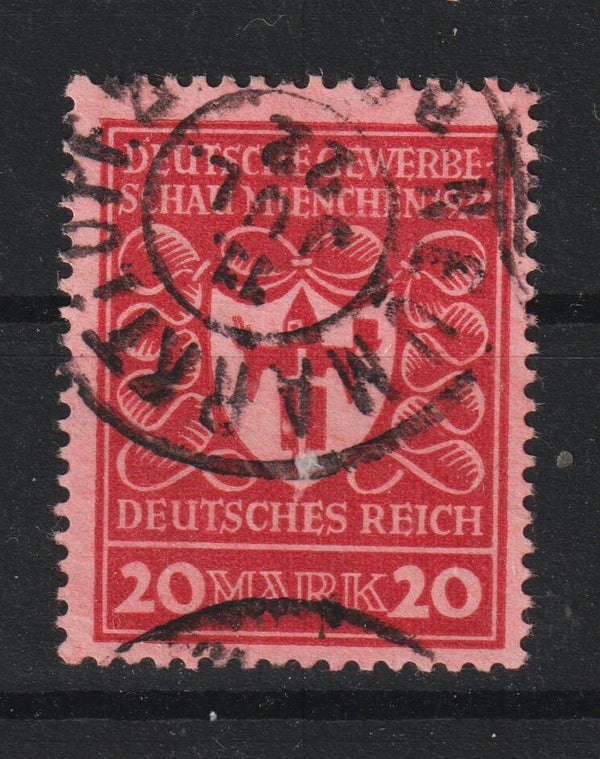 MiNr. 204 b gestempelt, geprüft  (b494)