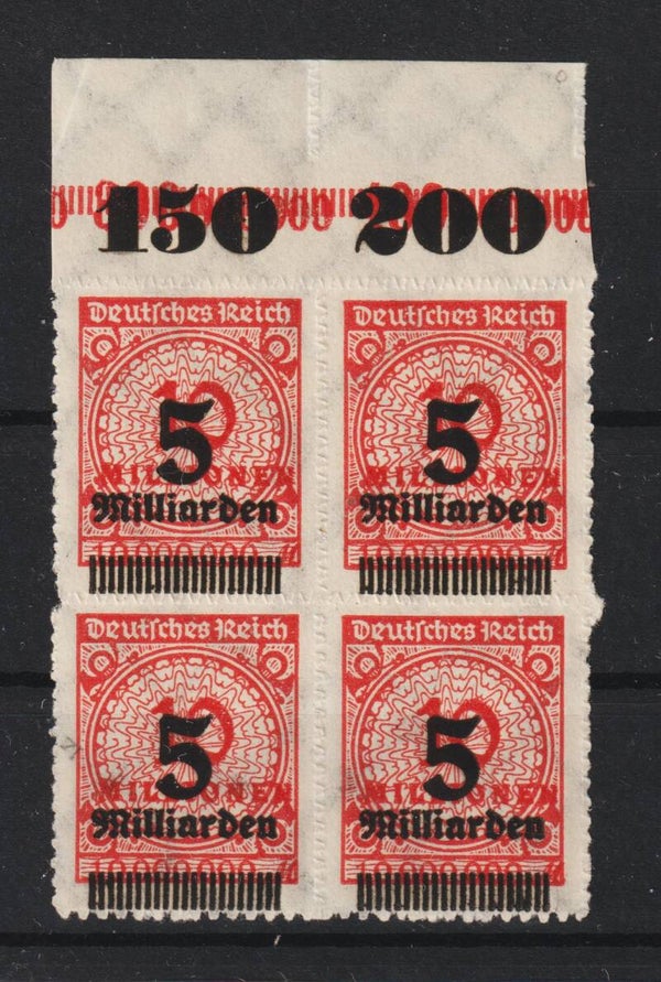 MiNr. 334 B HT postfrisch ** OR-VB, OPD Stettin  (b496)