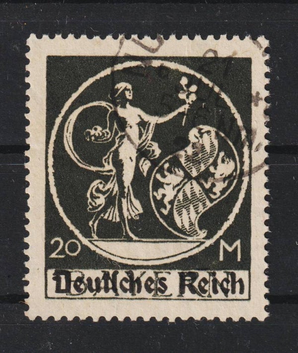 MiNr. 138 IX gestempelt, geprüft (b497)
