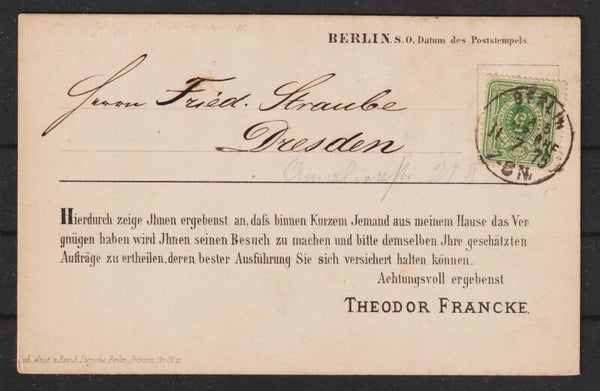 MiNr. 31 auf Karte   (b517)