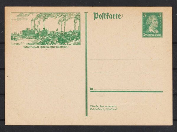 Ganzsachenkarte P 174  ungebraucht   (b543)