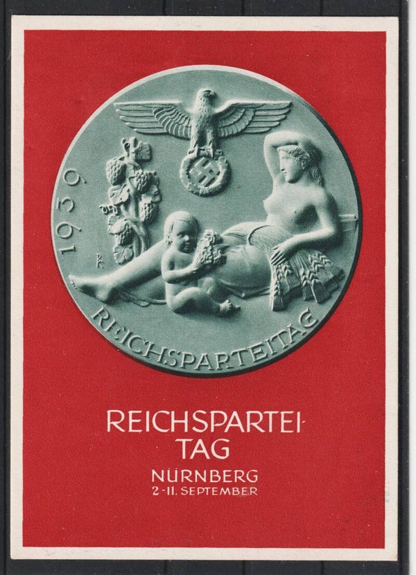Propaganda Karte, Reichsparteitag Nürnberg 2.-11.9.1939