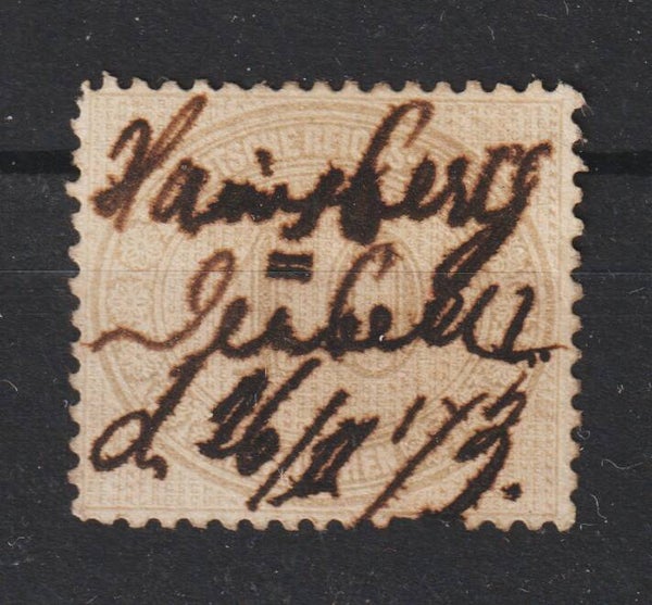 MiNr. 12 Federzug (b609)