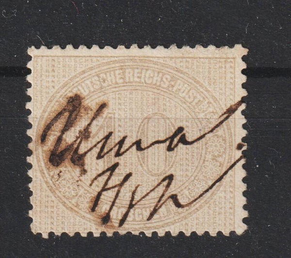 MiNr. 12 Federzug, geprüft Sommer BPP  (b609)