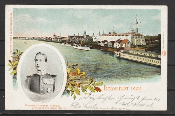 MiNr. 70 AK "Gewerbe- u. Industrieausstellung Düsseldorf 1902"   (b622)