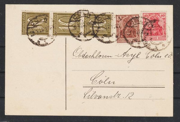 portogerechte Postkarte im Ortsverkehr vom 14.1.22  (b652)