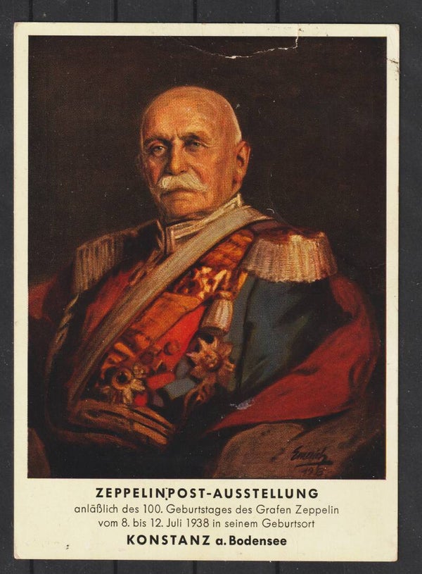 Zeppelinpost- Ausstellung 1938 (b650)