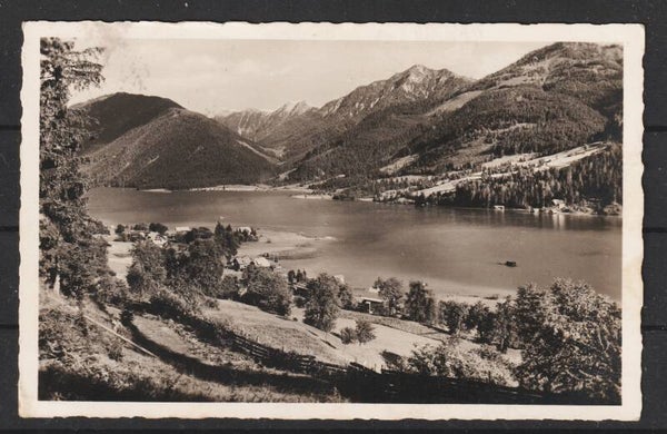 MiNr. 520 auf AK Weißensee in die Türkei  (b716)