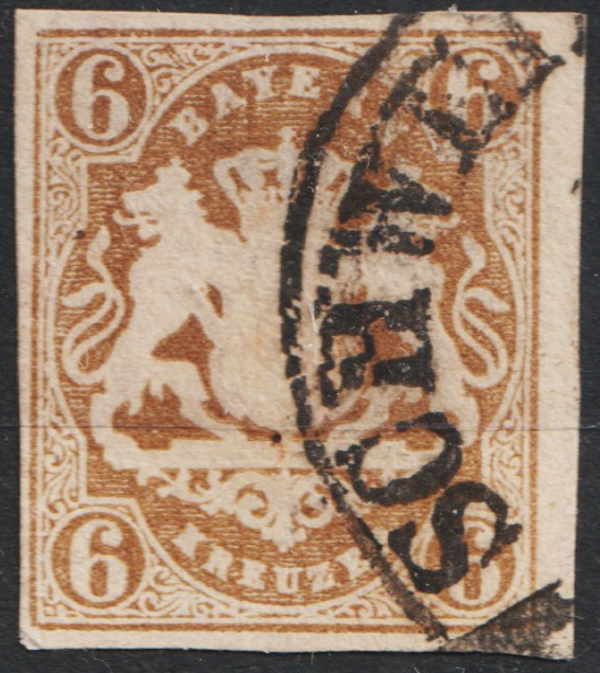 MiNr. 20 gestempelt