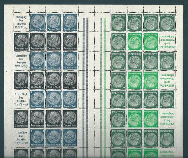 Luxus Zusammendruck-Bogen MHB 51 postfrisch ** ungefalten !!!