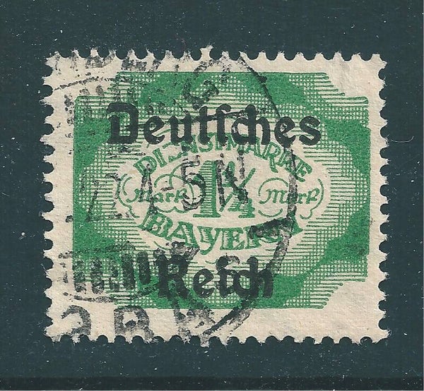 MiNr. D 47 gestempelt, Plattenfehler I