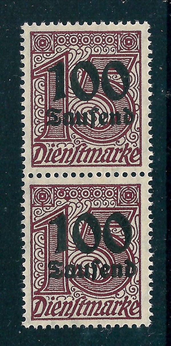 MiNr. D 92 postfrisch **, Abart