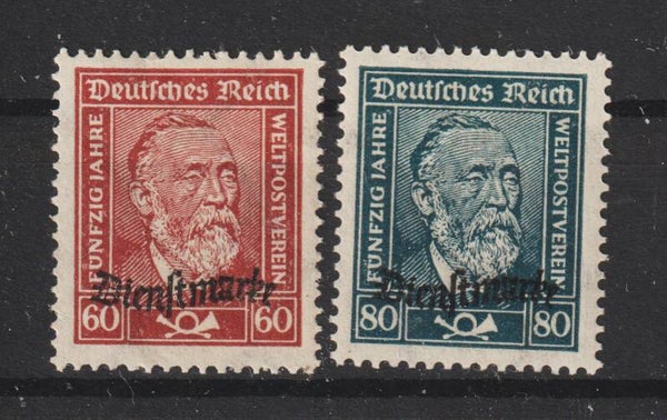 MiNr. D 112-113 postfrisch **