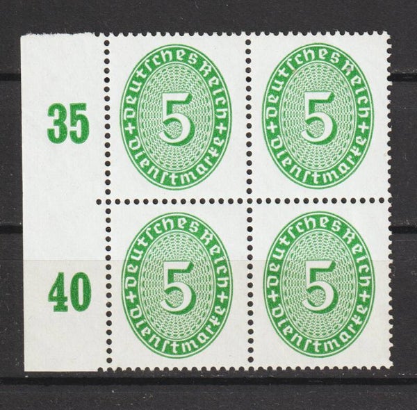 D 115 postfrisch ** Viererblock