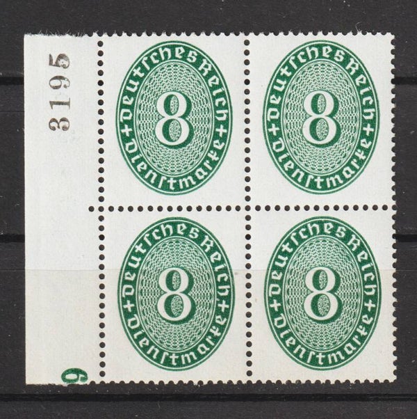 D 116 postfrisch ** Viererblock