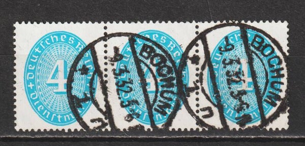 MiNr. D 127 perfekt gestempelt BOCHUM