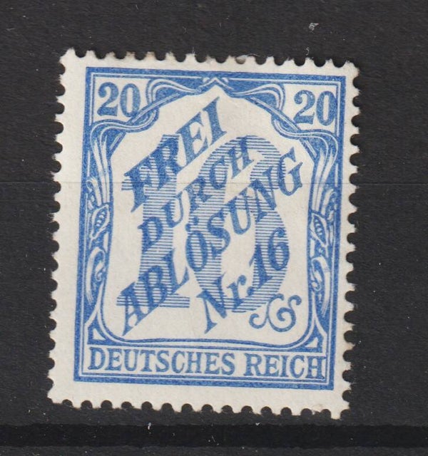 MiNr. D 13 ungebraucht