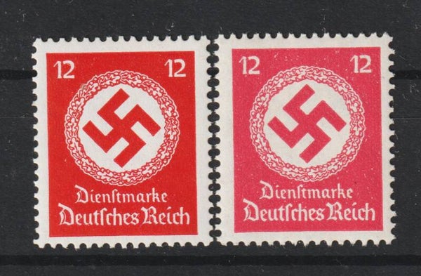 MiNr. D 138 a/b postfrisch ** Einzelmarken