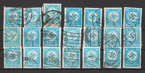 21 x MiNr. D 140 (0306)