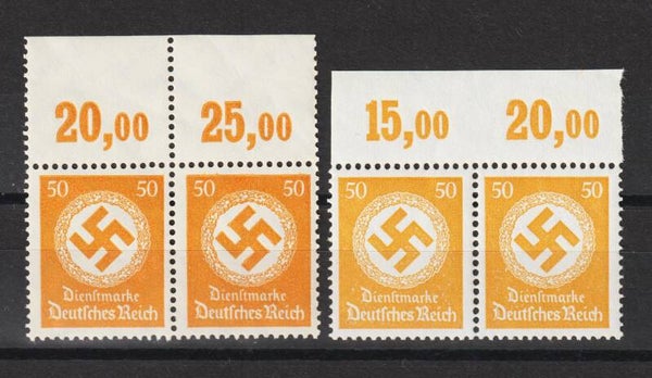 MiNr. D 143 P OR dgz + ndgz postfrisch **