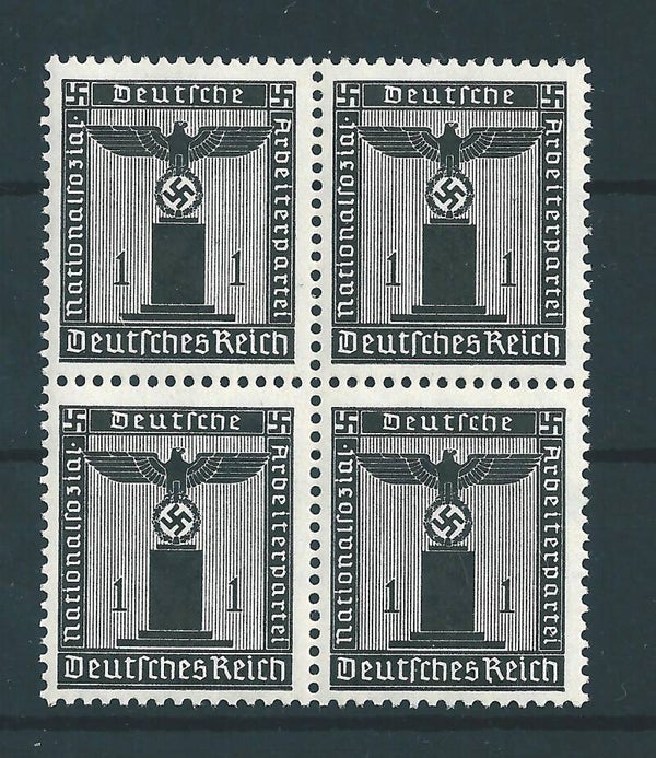 MiNr. D 144 postfrischer ** Viererblock
