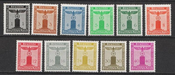 MiNr. D 144-154 postfrisch **