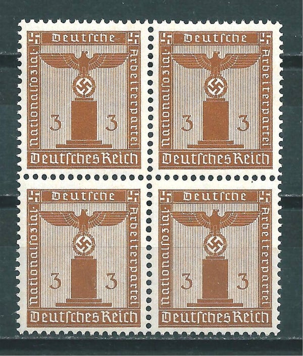 MiNr. D 145 postfrischer ** Viererblock