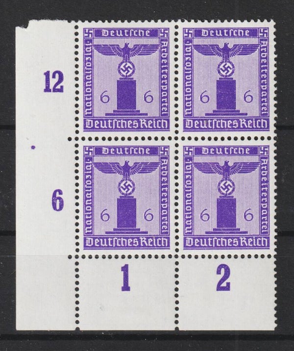 MiNr. D 159 postfrisch **  Bogenecke