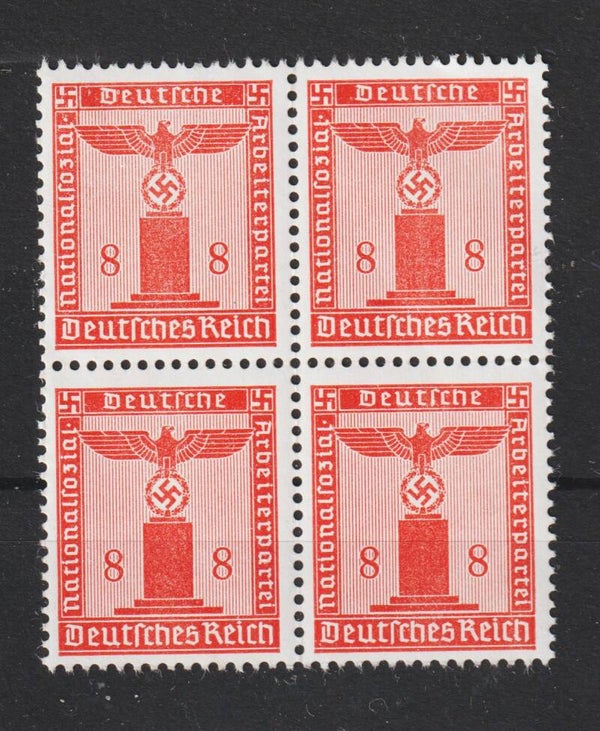 MiNr. D 160 postfrisch ** Viererblock