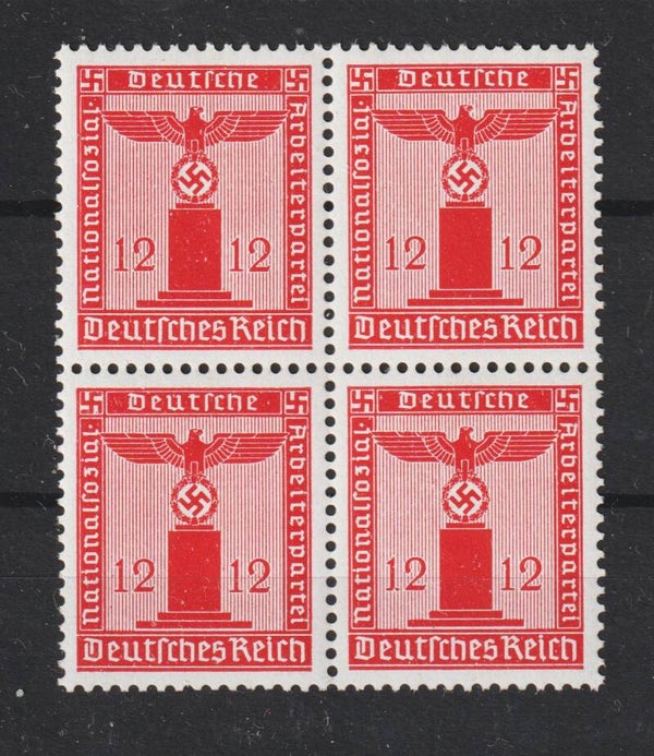 MiNr. D 161 postfrisch **  Viererblock